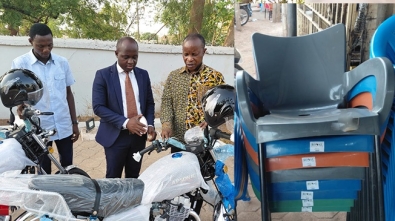 TOSM Leadership Donates Motorbike And Chairs To Daboya District web.jpg