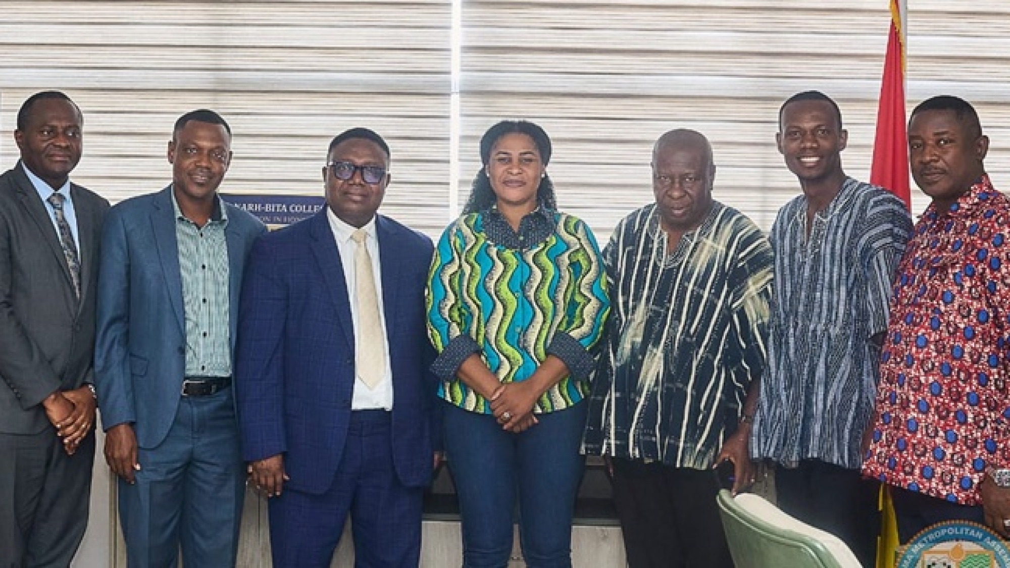 Tema Area Head Pays Courtesy Call On Tema Mayor web