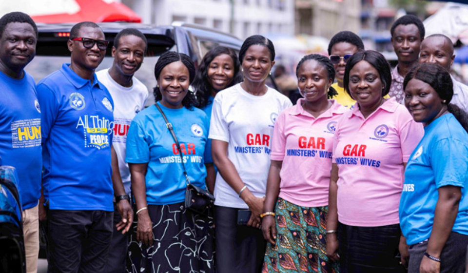 GAR Ministers’ Wives, HUM Embark on Outreach in Accra Slums web