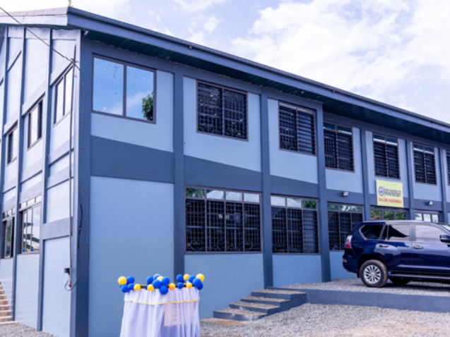 General Secretary Dedicates Suhum New Town Salem Assembly Church Building web