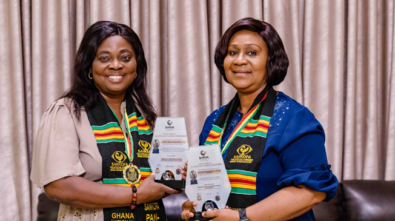 Mrs. Mary Nyamekye, Deaconess Philomina Mireku Honoured web