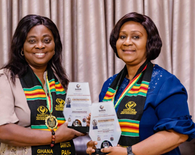 Mrs. Mary Nyamekye, Deaconess Philomina Mireku Honoured web