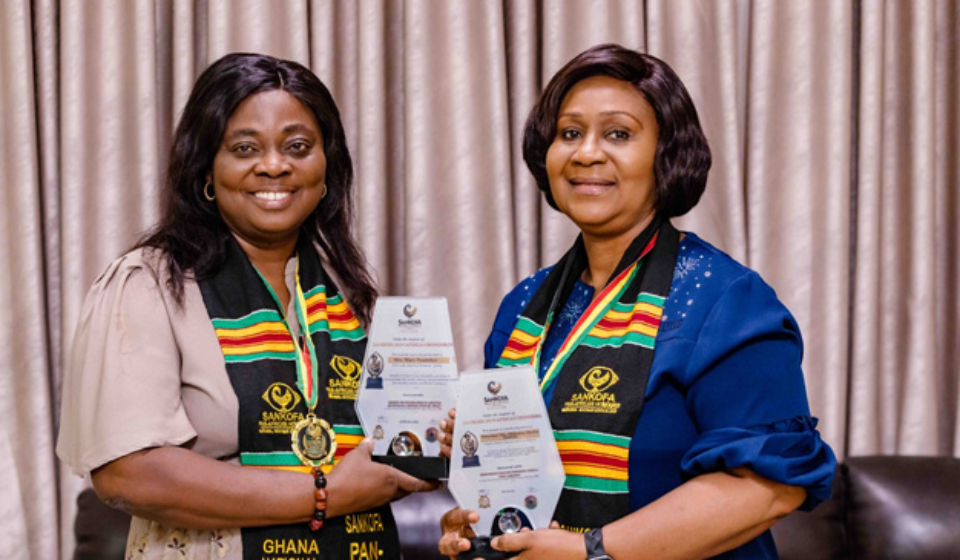 Mrs. Mary Nyamekye, Deaconess Philomina Mireku Honoured web