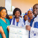 PIWC Nkawkaw Women’s Ministry Donates To Holy Family Hospital