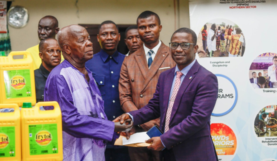 MPWDs Donate GH¢20,000 Relief Items to Physically Challenged Action Foundation web