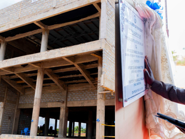 PIWC-Akropong Auditorium Foundation Stone Laid pn