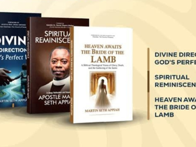 Apostle Appiah Authors Three Books Ahead Of Retirement web