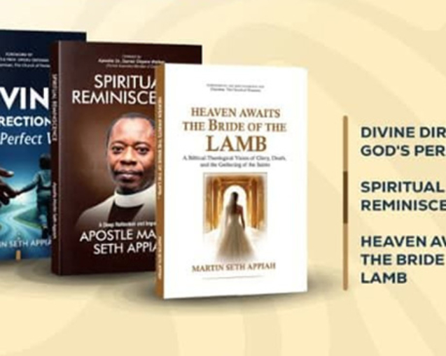 Apostle Appiah Authors Three Books Ahead Of Retirement web