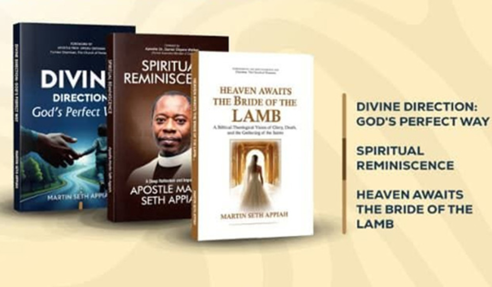 Apostle Appiah Authors Three Books Ahead Of Retirement web