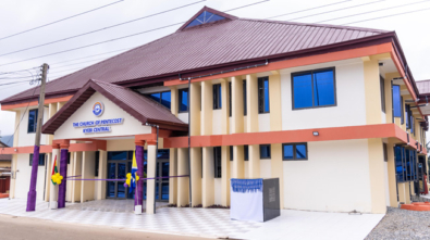 Apostle Samuel Obuobi Dedicates Kibi Central Auditorium web