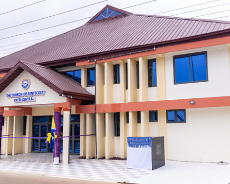 Apostle Samuel Obuobi Dedicates Kibi Central Auditorium web