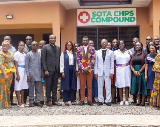 Madina Area Completes and Hands Over CHPS Compound to Sota Community web