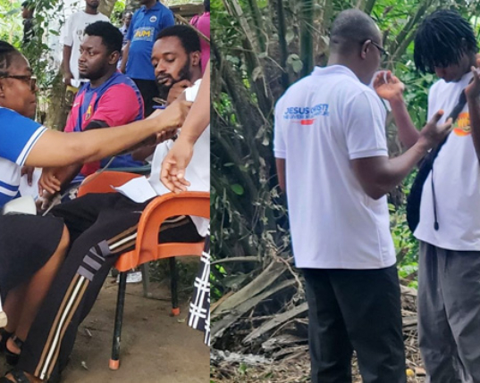Assin Fosu Area Takes Medical Care & Gospel to Ghetto Community web