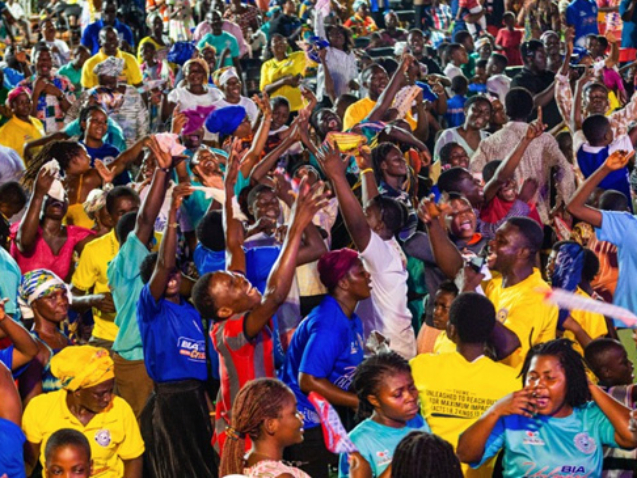 BIA Unleashed for Christ Crusade Wins 1,733 Souls web