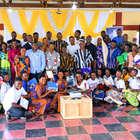 Babile District Youth Ministry Awards Over 50 BECE Graduates web.jpg