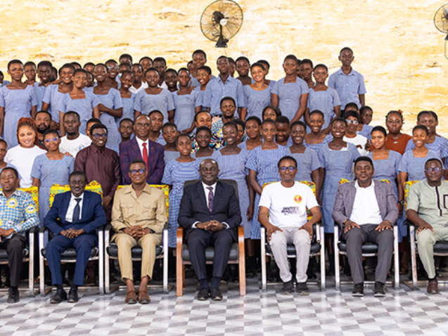 General Secretary pays working visit to Pentecost SHTS at Gbawe web