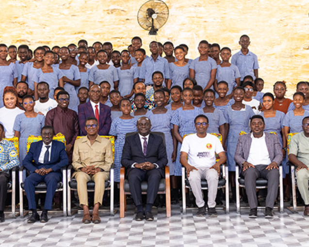 General Secretary pays working visit to Pentecost SHTS at Gbawe web